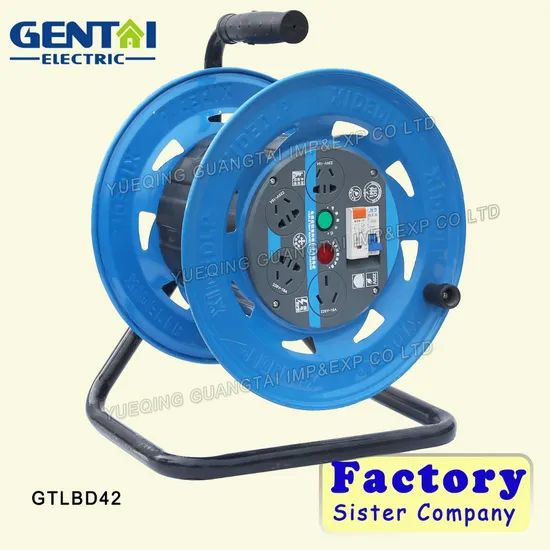 Multi Socket Power Cable Reel Empty Iron Stand - Image 5