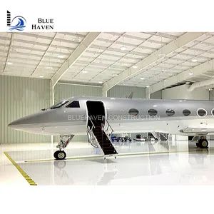 Structural Steel Fabrication Structure Aircraft Hangar Standard GB HS Code 9406 Origin China Rainspout PVC Pipe Trademark - Image 6