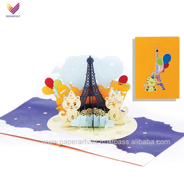 Architect 3D Pop Up Cards Greeting Cards PAV - Image 3