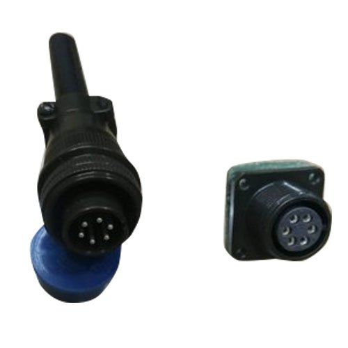 Mild Steel 5 Amp Circular Connector, For Automotive Material Mild Steel Current Rating 5 Amp Voltage Rating 120-240 V Degree Of Protection IP - Image 1