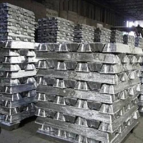 Aluminium Ingot,Zinc ingot , Tin ingot Temper T5 Form Sheets Alloy Al99.7 Weight 7-9 Kg Color Silver Grey Shape Rectangular - Image 1