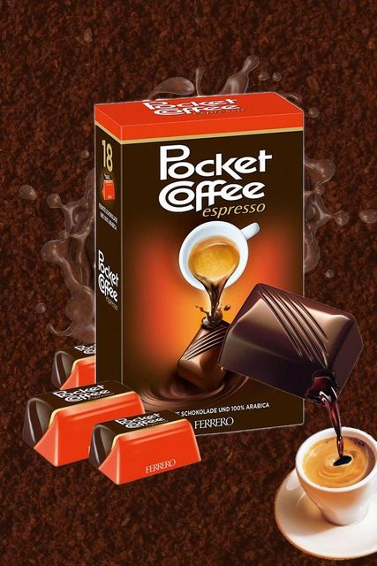 Classic Ferrero Pocket Coffee Espresso Filled Chocolate Gourmet Sweet Premium Fresh Stock Wholesale - Image 4