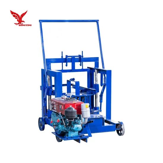 Diesel Engine Mobile Brick Making Machine Egg Laying Block Making Machine - Image 1
