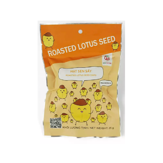 Snack type wholesales taste flavor original ready to eat Vietnam OEM/ODM service support lotus seeds price Roasted Lotus Seeds - Image 5