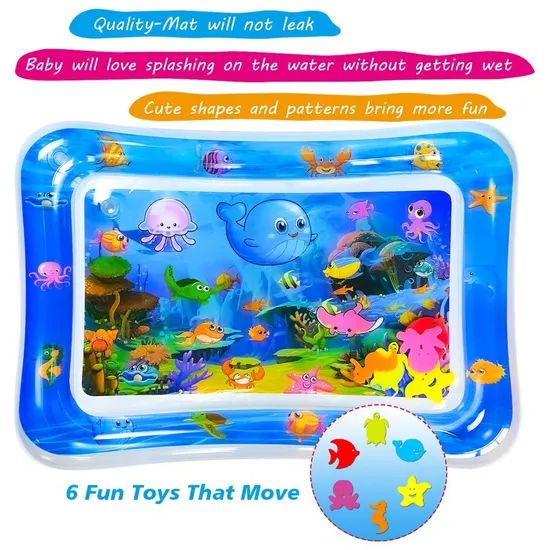 Inflatable Play Mat Water Cushion Baby Toys - Image 4