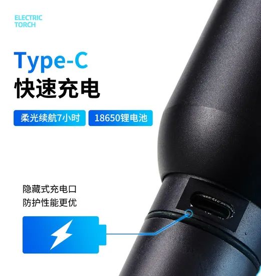 Pocket Mini Rechargeable LED Flashlights Torches Waterproof USB Charging Flashlight 5% off - Image 2