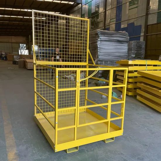 Warehouse Storage Cage Forklift Safety Cage Large Metal Container from ...