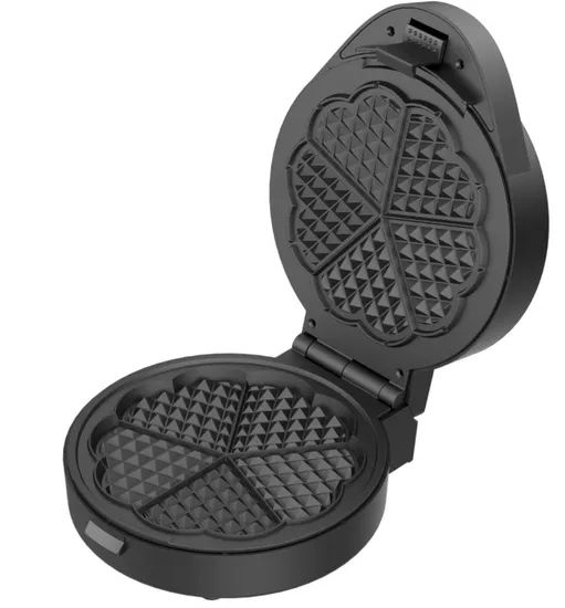 Electric Waffle Maker Stainless Steel Heart-Shaped Waffle Machine - Image 5