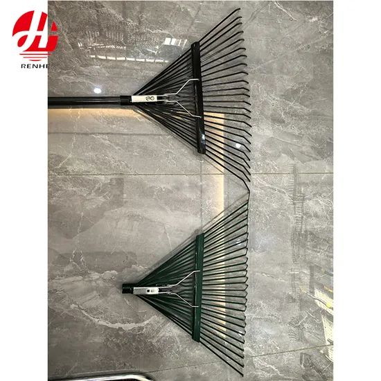 Teeth Wood Handle Steel Garden Rake MOQ 500PCS Origin China Scope Gardens HS Code 82013000 Shape Sharp Rake OEM OEM - Image 1