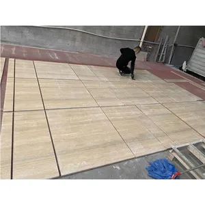 Marble Granite Travertine Cladding Gray Travertine Tiles MOQ 100 Sqm Color White Origin China Thickness 20mm HS Code - Image 5