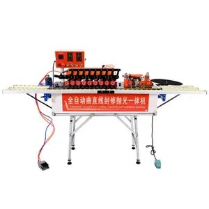 Woodworking CNC Router Machine Home Carptner Edge Banding Machine Portable Gluing Cabinet Door Furniture Curved Straight Line Special-Shaped Small Edge Bander - Image 4