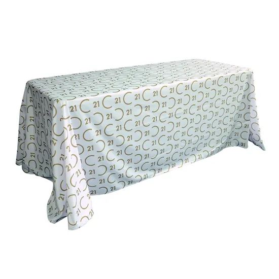 6FT Rectangular Fitted Spandex Tablecloths Table Covers Event Stretchable Tablecloth - Image 4
