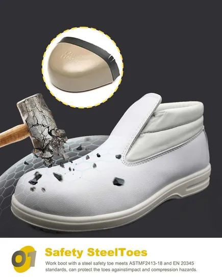 Anti Static Safety Work Shoes with Casual Design Insoles PU Catagory S3 Gender Male Model NO. 584 Material Leather Origin P R - Image 1
