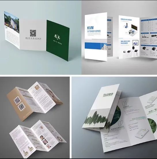 Customize Printing A4 A5 Paper Presentation File Folders Custom Logo Business File Folders with Pockets - Image 3