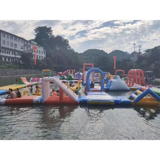 Popular Style Custom Obstacle Course Kids Adult Inflatable Water Parks - Image 3
