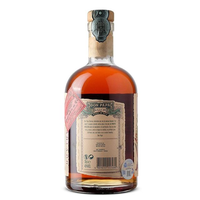 Don Papa Baroko Premium Rum-Based Spirit, Exotic Flavour, Distilled from ‘Black Gold’ Molasses, 40% ABV, 700 ml - Image 4
