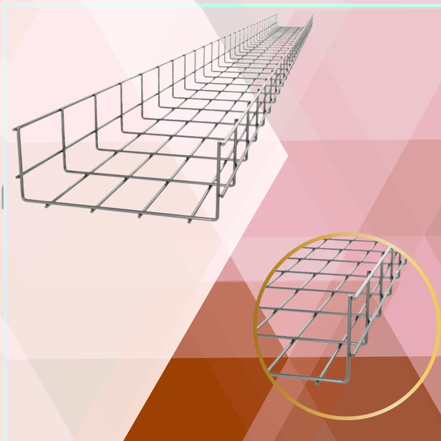 4 mm Stainless Steel Wire Mesh Cable Tray Type Wire Mesh Finish ...