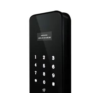 APP WiFi Smart Home Electronic Electric Keyless Keypad Deadbolt Door Rim Lock Digital Electronic Keyless Lock - Image 2
