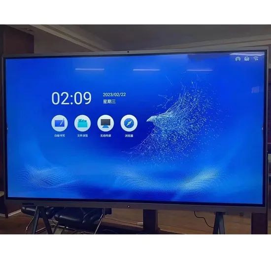 Custom 162 Inch LED TV Display Screen System All-in-One Intelligent Conference Electronic Whiteboard - Image 2