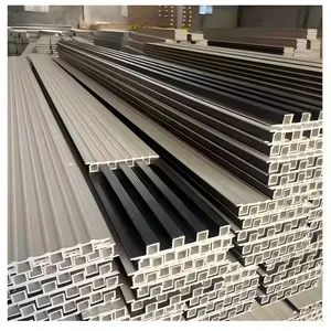 Limited Time Promotion Vertical Exterior Cladding 3D WPC Panel Wall - Image 6