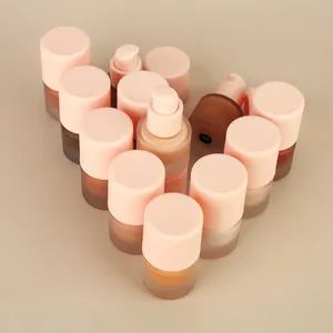 Makeup Foundation Lightweight Full Coverage Matte Liquid Foundation Waterproof Foundation - Image 1