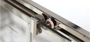 Square Simple Shower Room Sliding Glass Shower Enclosure Brand Suez Trademark SUEZ Origin Zhejiang Tray Material ABS Tray Shape - Image 3
