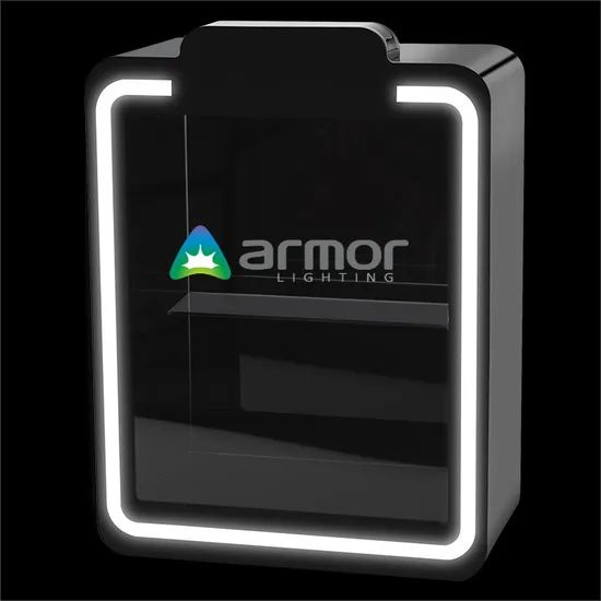 Factory Customized Acrylic Display Rack LED Light Electronic Atomizer Display Cabinet Cigar Accessories Display Stand with Lock - Image 5