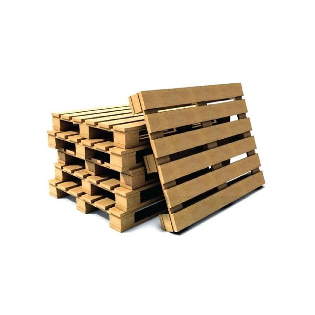 Durable wooden pallet available for container Grade Top Packaging Bulk Type wooden pallet Durability Durable Transport Safety Ensures Safe Transport - Image 1