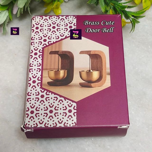 Door Brass Bell Brand ZMC Size 4 Inch Product Type Bell I Deal In New Only Tune Type Ding Dong Usage/Application Home Finishing Metal - Image 3