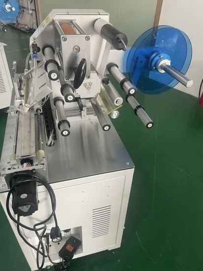 Automatic Cable Labels Fold Tags Labeling Machine Model NO. KLP-1827 Driven Type Electric Automatic Grade Automatic Type Sticker Labeling Machine - Image 5