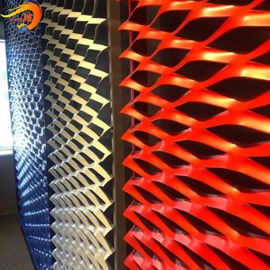 Flattenedd Heavy Expanded Metal Expanded Stainless Steel Wire Mesh - Image 4