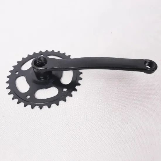 One by Chain Wheel Bicycle Parts Crank and Chainwheel Surface ED MOQ 300sets Origin Hebei Material Steel Model NO. 9501 HS Code 8714962000 - Image 1