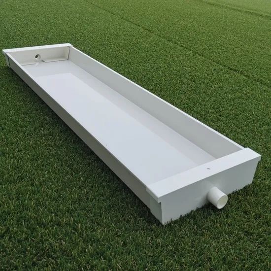 Hydroponics Greenhouse Fodder Gutter Channel Tray Growing System Container - Image 3
