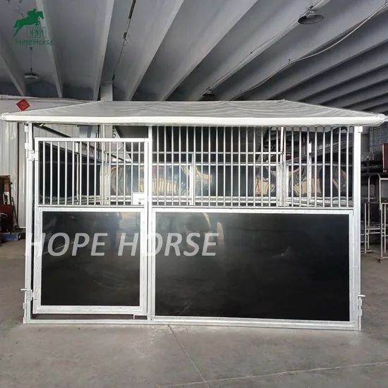 Cheap Portable Outdoor Racing Stall Products Equestrian Fronts Horse Stable Equipment - Image 3