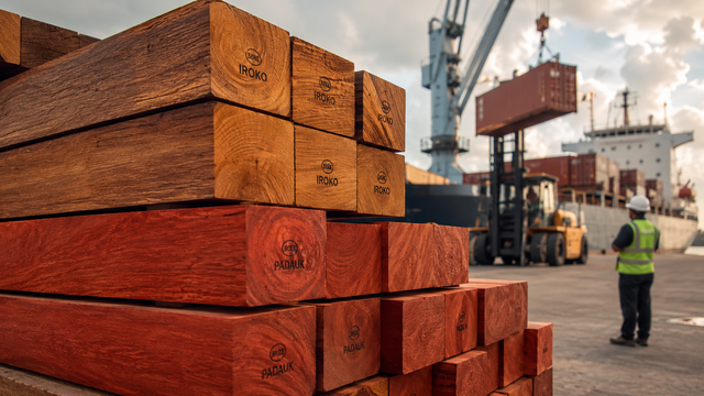 Wholesale Sawn Iroko Wood Natural Durable Hardwood Lumber for Doors Flooring Furniture Manufacturing Supply - Image 3