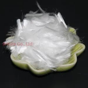 Plastic PP Polypropylene Fibre Fiber for Concrete Reinforcement - Image 3