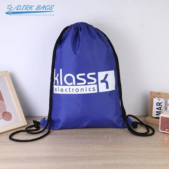 Promotional Waterproof Backpack Sports Laundry Draw String Gift Bags Drawstring Backpack Bag - Image 1