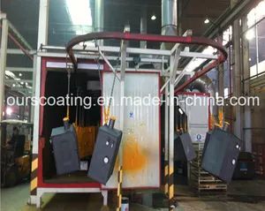 Dry Type Paint Spraying Booth for Sale Power 50-200kw Voltage 220-380v Certifications Ce, Iso Color As Per The Client Application Metal - Image 3