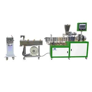 Small Conical Twin Screw Extruder Plastic Double Screw Extrusion Machine - Image 1