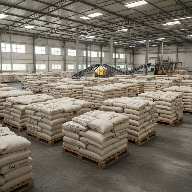 Bulk Supply Soybean Meal For Animal Nutrition Soybean Meal With Consistent Texture And High Protein For Feed Processing - Image 3