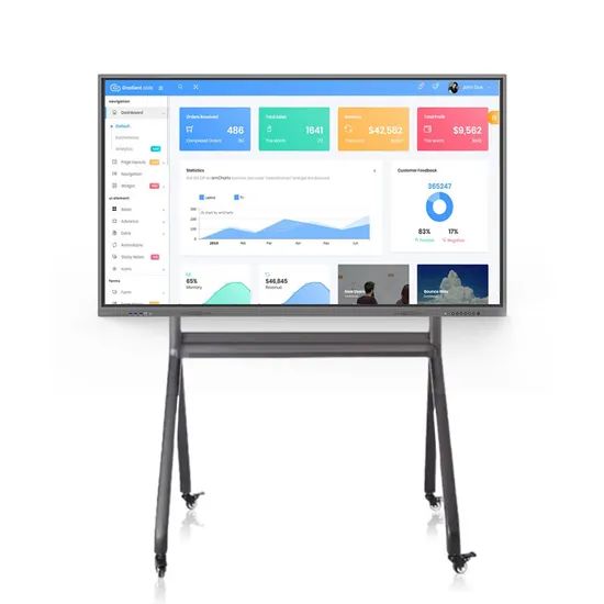 65" 75" 86" 98" Wireless Control 20points Multitouch Smart Board Interactive Electronic Whiteboard Interactive Blackboard - Image 3