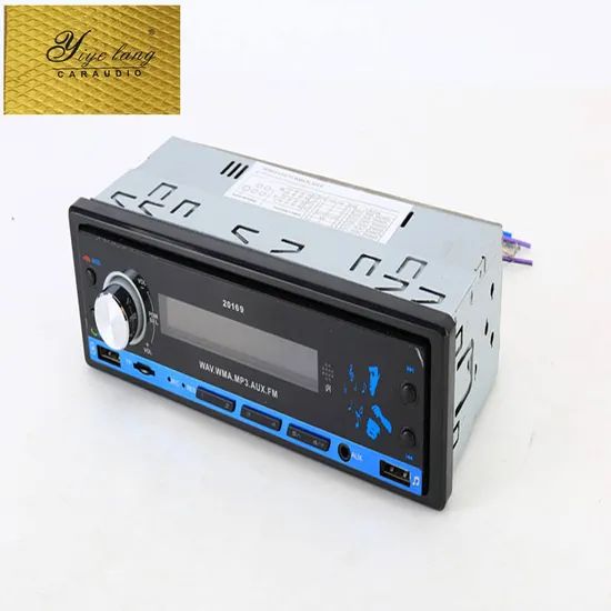 Car Audio System Car MP3 Player FM Radio MP3 Format MP3 Color Blue Trademark OEM Model NO. 5208 Voltage 12/24V PC Interface - Image 3