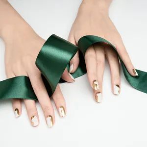 Solid Red Color Wraps Safe Luxurious Material for Nail Finger Wraps - Image 4
