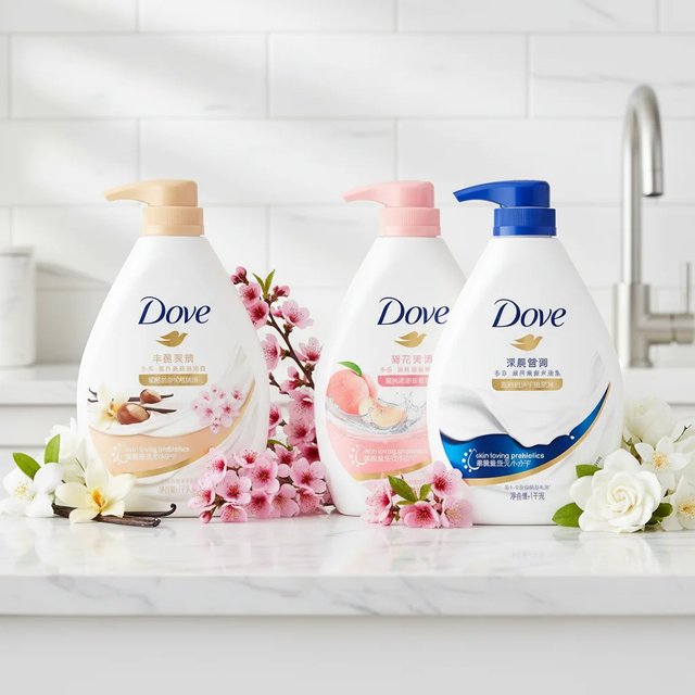 For Dove 1kg Deep Nourishment Body Wash Moisturizing Herbal Gel in Mixed Scents Wholesale Price Large Size - Image 4