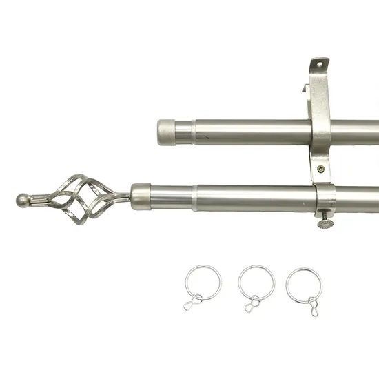 Window Hardware Accessories 25-28mm Telescopic Roman Curtain Rods - Image 1