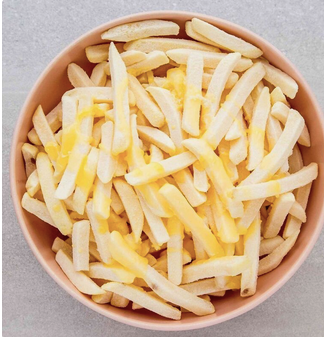 Frozen French fries freeze french fries chips semi-finished fresh potato strips 1/4 3/8 - Image 1