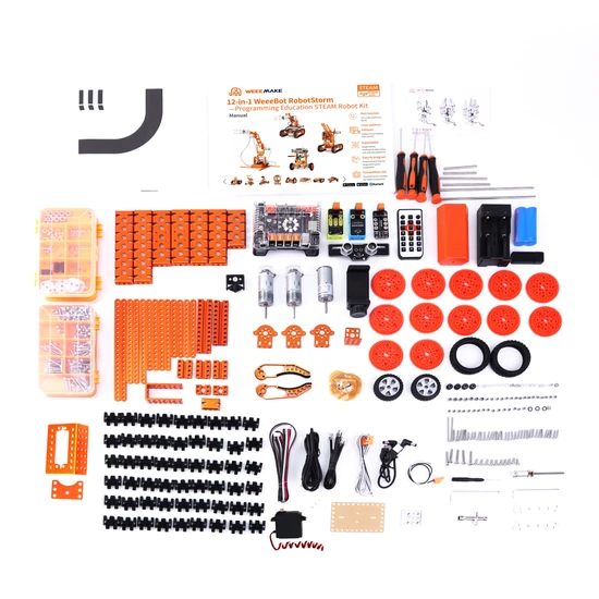12 in 1 Dly Programming Coding Maker Stem Education Robots Kit for School - Image 4