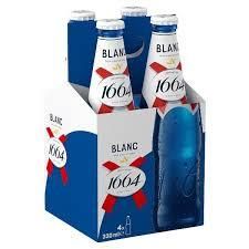 Kronenbourg 1664 Blanc Premium Lager 4 x 330ml Bottles - Image 2