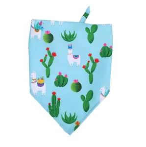 Reversible Square Dog Scarves, Dog Kerchiefs Size L Type Scarf Origin China Model NO. DB209 Material Cotton Style - Image 2