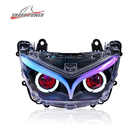 Motorbike Headlight Lamp Front Fog Spotlight Scooter Motorcycle Lighting Systems Accessories - Image 5